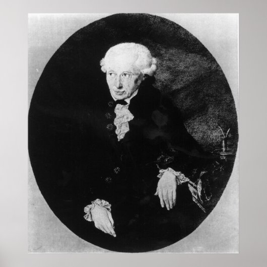 Poster Portrait d'Emmanuel Kant (Devant)