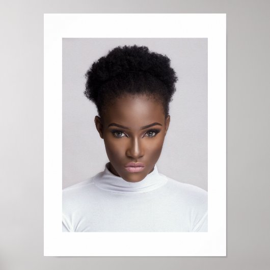 Poster - Portrait des femmes noires modernes (Devant)