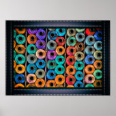 Poster Portrait des fils de couture (Devant)