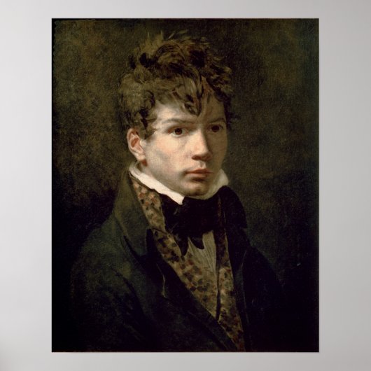 Poster Portrait des Jeunes Ingres 1790 (Devant)