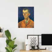 Poster Portrait d'Eugène Boch par Vincent van Gogh (Bureau à domicile)