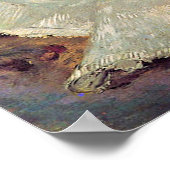 Poster Portrait d'Eva Gonzales (Coin)