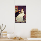 Poster Portrait d'Eva Gonzales (Cuisine)