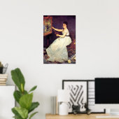 Poster Portrait d'Eva Gonzales (Bureau à domicile)