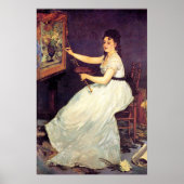 Poster Portrait d'Eva Gonzales (Devant)