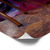 Poster Portrait d'Halloween, un monstre et sa mariée (Coin)