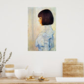Poster Portrait d'Helene Klimt par Gustav Klimt (Cuisine)