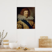 Poster Portrait d'Henri Duke de Montmorency (Cuisine)