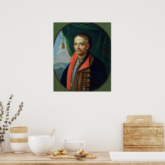 Poster Portrait d'Ivan Mazepa (Cuisine)