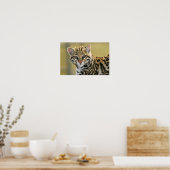 Poster Portrait d'Ocelot (Cuisine)