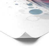 Poster Portrait d'oiseaux perroquets Peinture animale Fau (Coin)