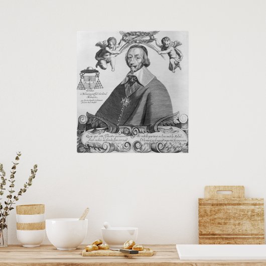 Poster Portrait du Cardinal de Richelieu (Cuisine)