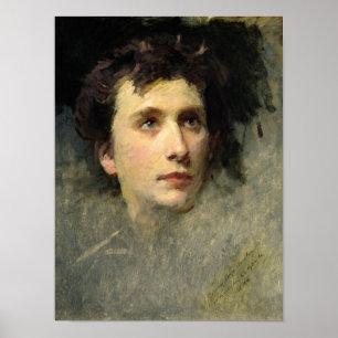 Poster Portrait du compositeur Pyotr Ilyich