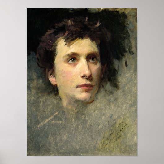 Poster Portrait du compositeur Pyotr Ilyich (Devant)