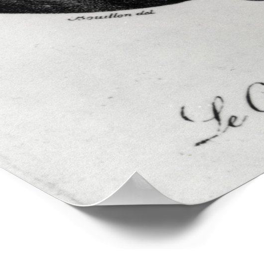 Poster Portrait du comte Joseph de Maistre (Coin)