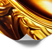 Poster Portrait du Dieu grec Zeus | Art AI (Coin)