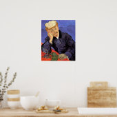 Poster Portrait du Docteur Gachet par Vincent van Gogh (Cuisine)
