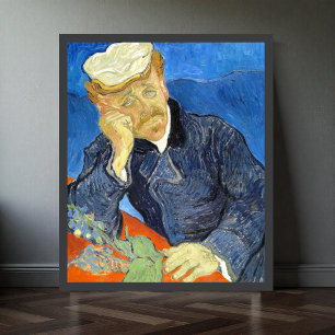 Poster Portrait du Dr Gachet par Vincent Van Gogh