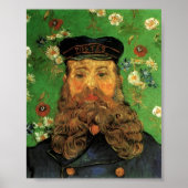 Poster Portrait du facteur Joseph Roulin par Van Gogh (Devant)