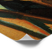 Poster Portrait du facteur Joseph Roulin - Van Gogh (Coin)