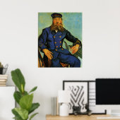 Poster Portrait du facteur Joseph Roulin - Van Gogh (Bureau à domicile)