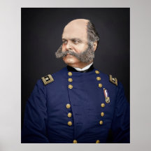 Portrait du général de division Ambrose Burnside