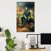 Poster Portrait du général Louis-Lazare Hoche (Bureau à domicile)