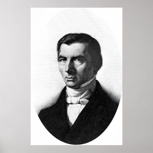 Poster Portrait du libéral classique Frederic Bastiat (Devant)
