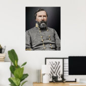 Poster Portrait du lieutenant général James Longstreet (Bureau à domicile)