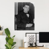 Poster Portrait du livre abolitionniste T. Washington (Bureau à domicile)