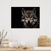 Poster Portrait du loup (Cuisine)