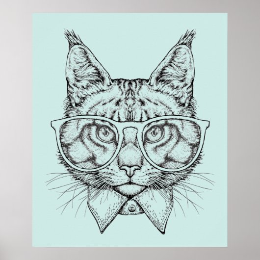 Poster Portrait du Maine Coon (Devant)