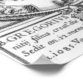 Poster Portrait du Pape Grégoire VII (Coin)