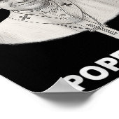 Poster Portrait du Pape Leo Xiv (Coin)