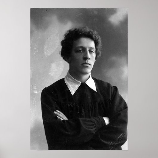 Poster Portrait du poète Alexander Blok (Devant)