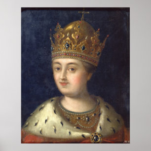Poster Portrait du Régent Sophia, 1772