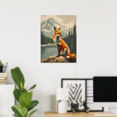Poster Portrait du Renard Rouge (Bureau à domicile)