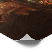 Poster Portrait du roi James II, c.1690 (Coin)