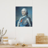 Poster Portrait du roi Louis XV 1748 (Cuisine)