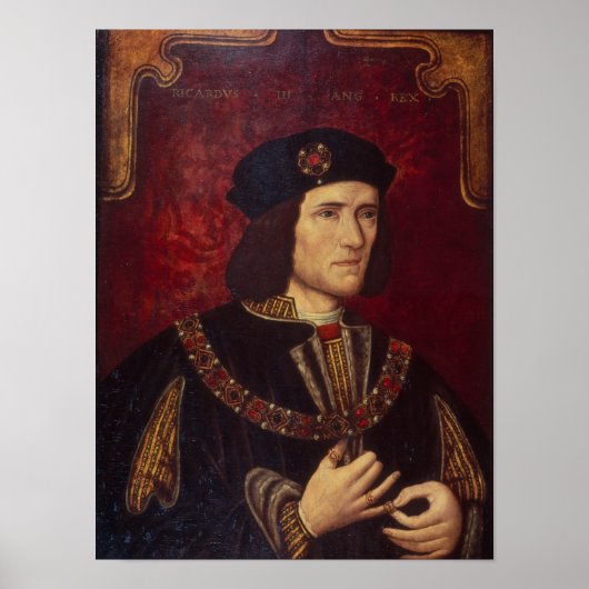 Poster Portrait du roi Richard III (Devant)