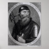 Poster Portrait du roi Robert Ier d'Écosse (Devant)