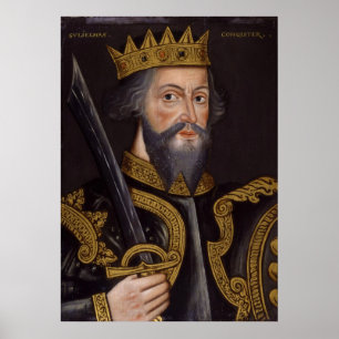 Poster Portrait du Roi William I The Conqueror