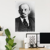 Poster Portrait du russe Vladimir Ilyich Lénine (Bureau à domicile)