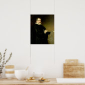 Poster Portrait du sculpteur, Juan Martinez (Cuisine)