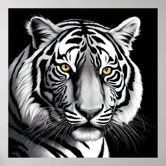Poster Portrait du tigre (Devant)