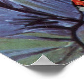 Poster Portrait du vieux paysan par Vincent Willem van Go (Coin)