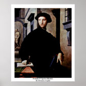 Poster Portrait D'Ugolino Martelli. Par Bronzino Angelo (Devant)