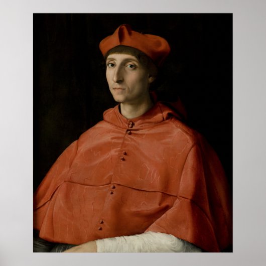 Poster Portrait d'un cardinal (Devant)