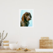Poster Portrait d'un chien (Cuisine)