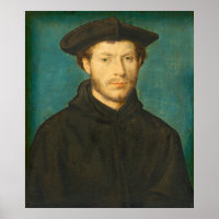Portrait d'un homme - Corneille de Lyon Art